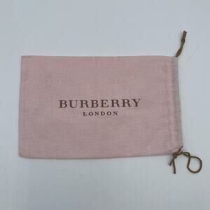 Burberry Dust bag | Pink | 10” X 6.5” | Drawstring |Storage | Long Wallet Size